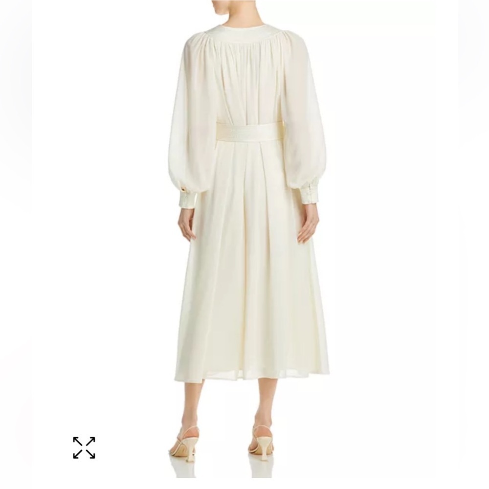 NWT Tory Burch Trapunto Tunic Dress in Ivory size Medium - Picture 2 of 13